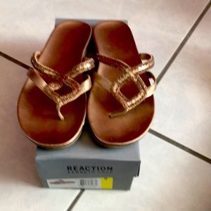 Kenneth Cole Rose Gold Sandals